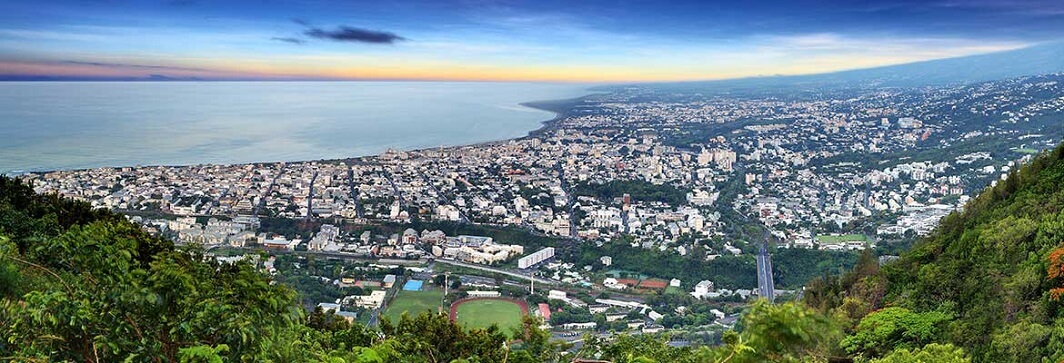 Plus grande ville de France Saint-Denis (reunion)