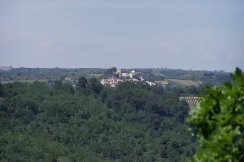 Village de Puimichel (vue d'Entrevennes)