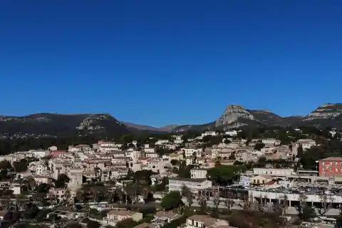 Vue de La Gaude