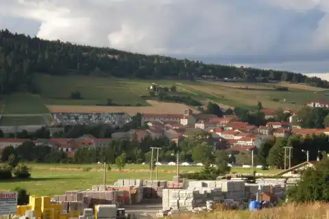 Le village de Coucouron (Ardèche)