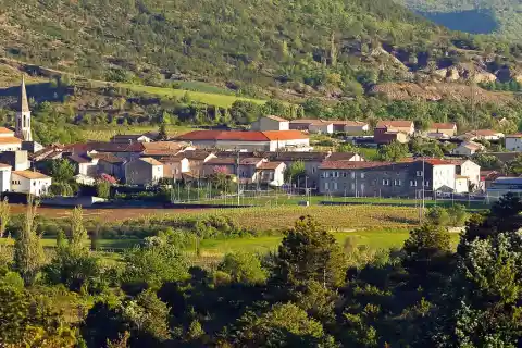 Lussas vue générale