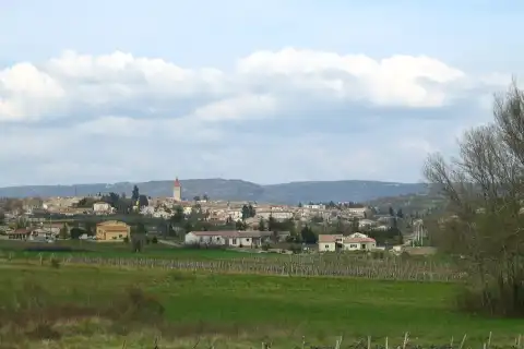Vue de Villeneuve-de-Berg