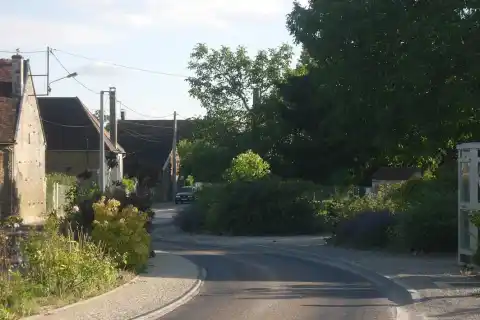 Vue du village de Prusy (Aube)