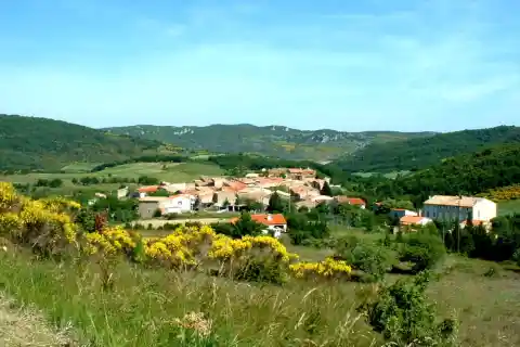 Davejean, vue sur le village