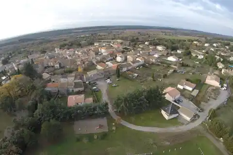 Vue aérienne de Villardonnel