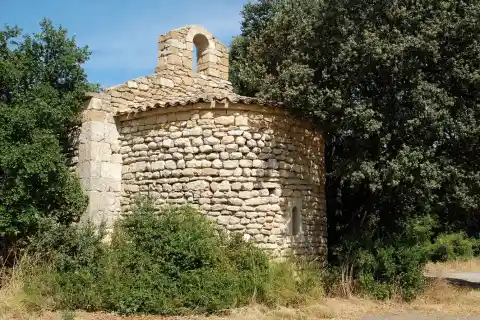 France - Provence - Bouches-du-Rhône - Chapelle Saint-Jean d'Alleins