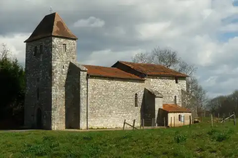 Église de Lussac, Charente, France