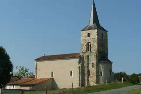 Église d'Orgedeuil (16), France