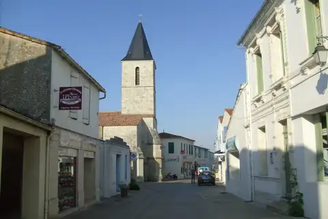 Le centre-ville de Dolus-d'Oléron