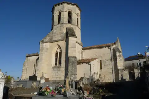 Eglise de Sousmoulins, Charente-Maritime, France