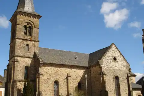 L'église St-Etienne de Lapleau, Lapleau, Corrèze, France