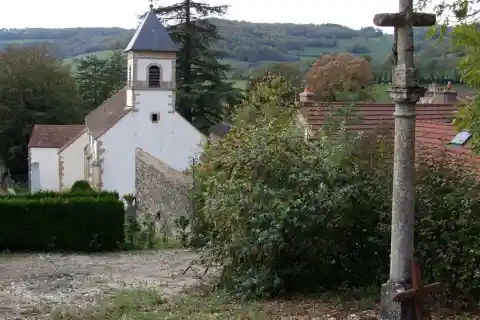 Eglise de Baulme-la-Roche, Côte-d'Or, Bourgogne, FRANCE
