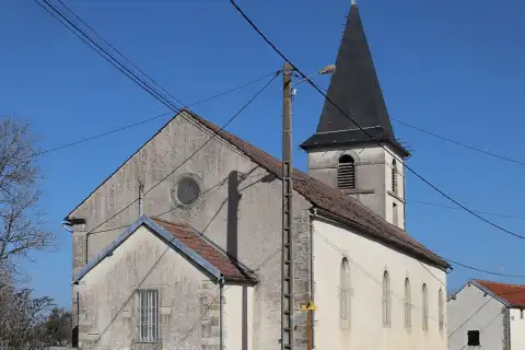 Chevet de l'église Saint-Léger de Pasques (21)