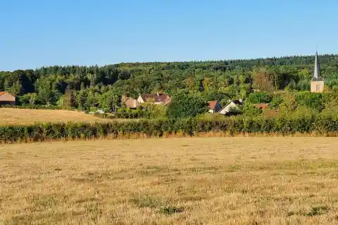 Le village de Saint-Didier, en Côte d'Or