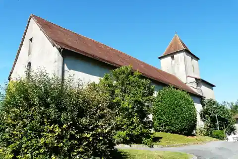 L'église Saint-Georges, Saint-Jory-de-Chalais, Dordogne, France