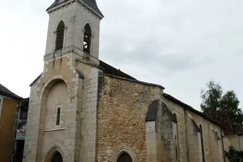 L'église Saint-Martin, Savignac-les-Églises, Dordogne, France