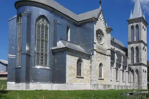 Église de Boujailles Région de Franche-Comté. Département du Doubs