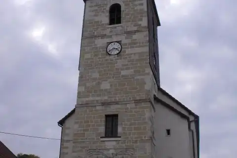 Eglise de Fontaine-lès-Clerval, Doubs, France