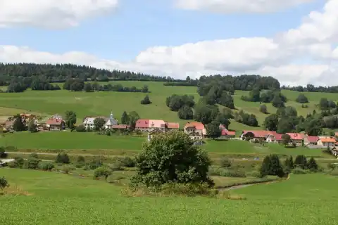 Vue de Sarrageois (Doubs)