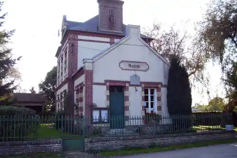Vue du Mesnil-Saint-Jean