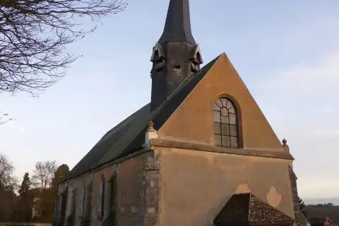 Église Saint-Éloi-Saint-Jean-Baptiste de Crécy-Couvé, en Eure-et-Loir
