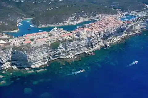 Vue de Bonifacio