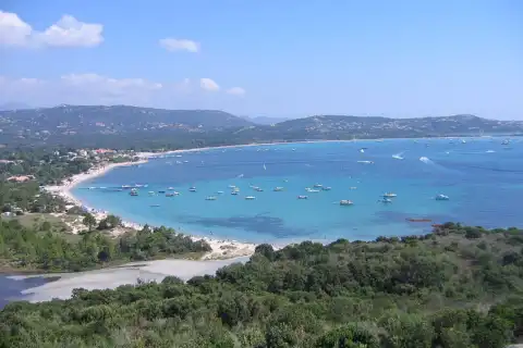Plage de Saint Cyprien, Lecci, Corse