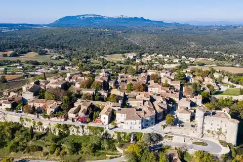 Vue de Lussan