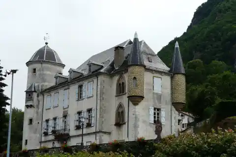 Le château de Cierp, Cierp-Gaud, Haute-Garonne, France
