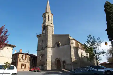 Loubens-Lauragais (Haute-Garonne, France) - L'église