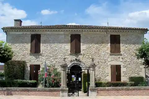 Mairie de Saint-Pierre-de-Mons, Gironde, France