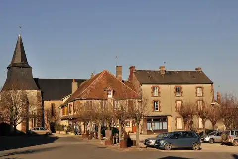 Chaillac (Indre) - Place centrale