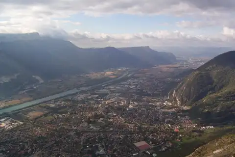 Saint-Egrève vu depuis le Néron, Isère, France