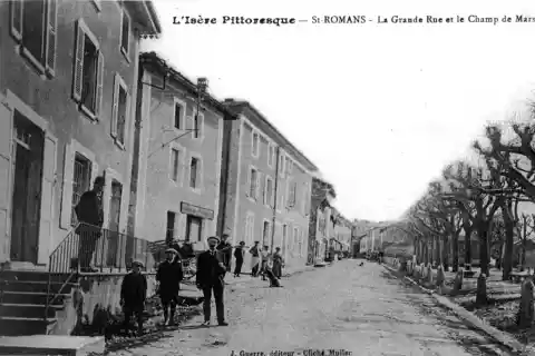Vue de Saint-Romans