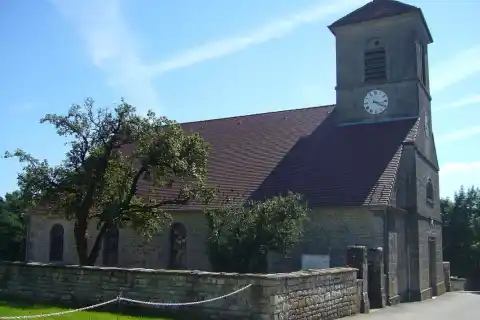 Eglise de Chamole, JUra, France