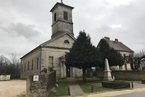 Châtenois (Jura) en janvier 2018