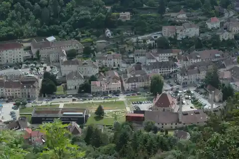 Vue de Salins-les-Bains