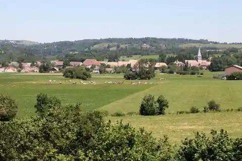 Vue de Sirod (Jura)
