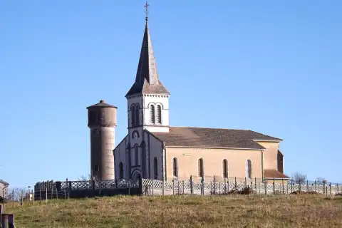 Eglise de Castaignos-Souslens, Landes, France