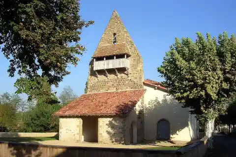 Église Saint-Antoine de Garein, dans le département français des Landes