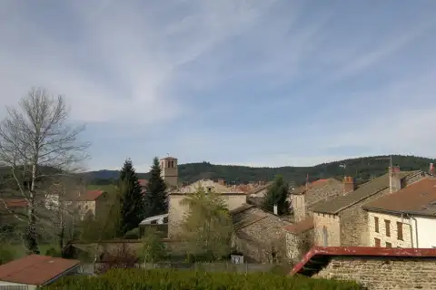 Vue de Champagnac-le-Vieux
