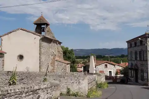 Vue sur le centre de Couteuges
