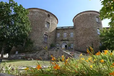 Château des Évêques-du-Puy, Monistrol-sur-Loire, Haute-Loire, Auvergne, France