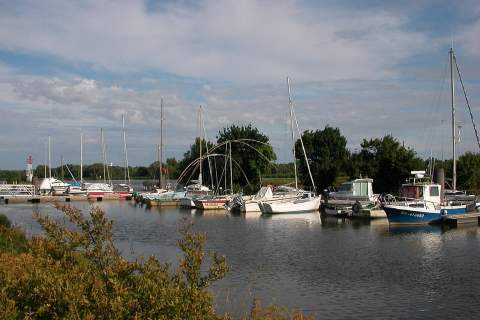 Port de Couëron sur la Loire