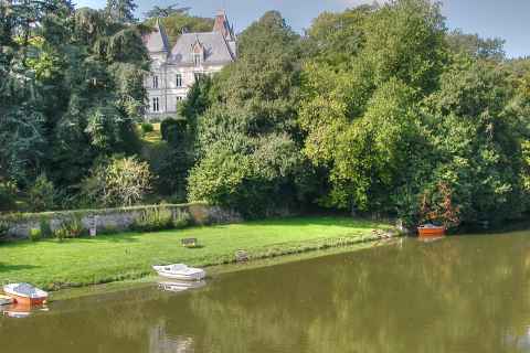 Château de Portillon à Vertou sur les berges de la Sèvre nantaise