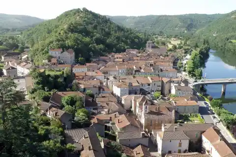 Vue de Luzech