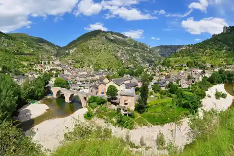 Vue de Gorges du Tarn Causses