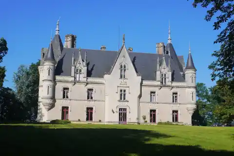 Le château de Montreuil-sur-Loir (Maine-et-Loire, France) en 2016