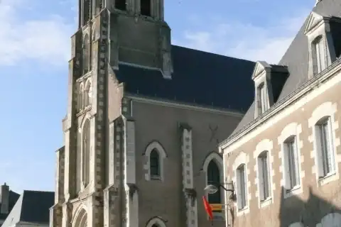 L'église Saint-Clément de Saint-Clément-de-la-Place (Maine-et-Loire, Pays de la Loire, France)