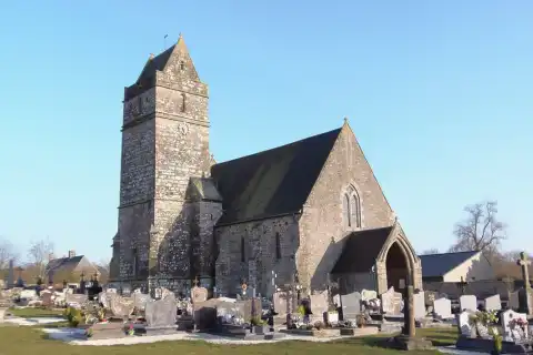La Colombe (Normandie, France). L'église Notre-Dame